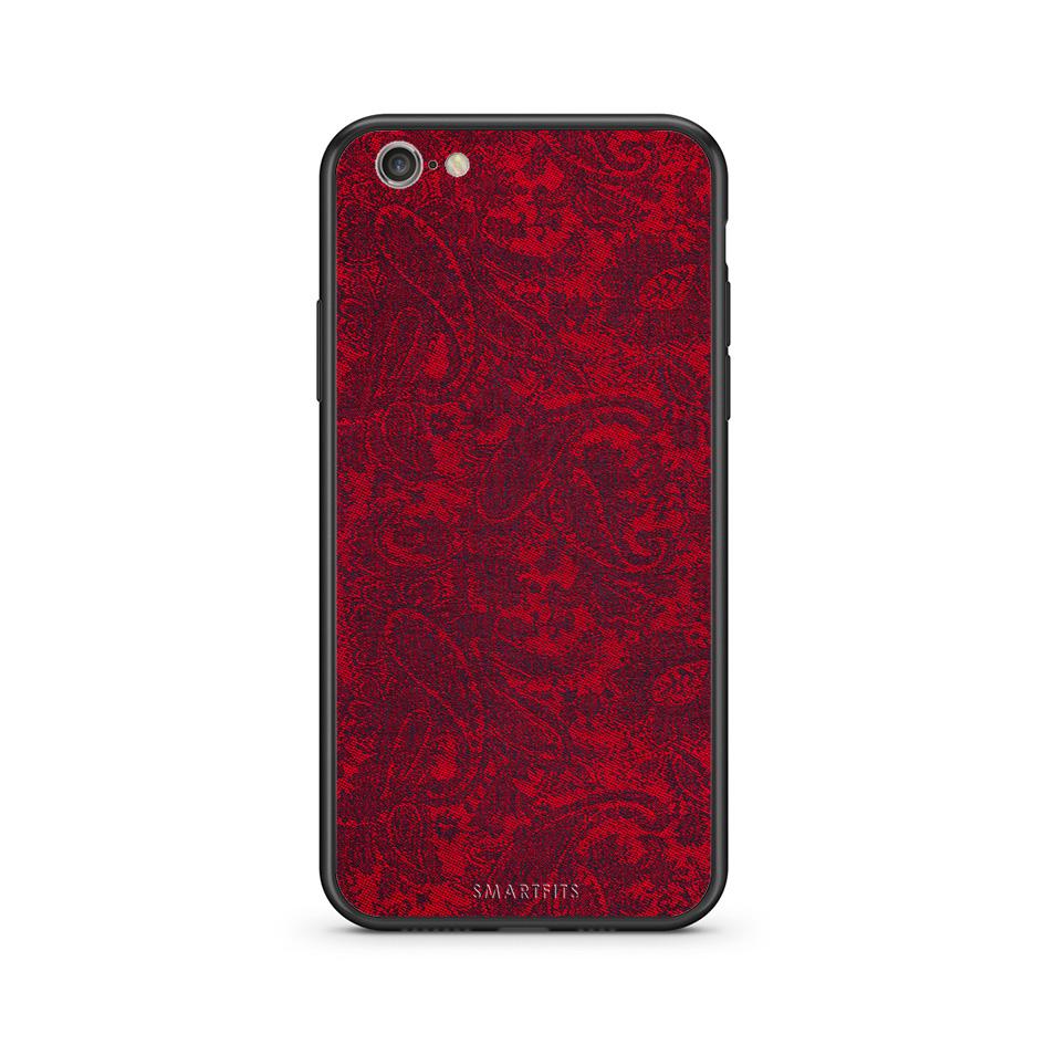 iphone 6 plus 6s plus Paisley Cashmere θήκη από τη Smartfits με σχέδιο στο πίσω μέρος και μαύρο περίβλημα | Smartphone case with colorful back and black bezels by Smartfits