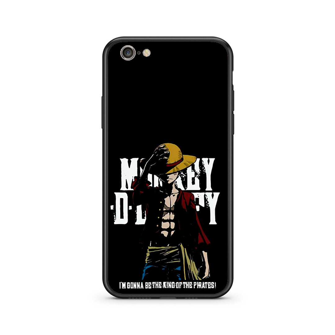 iphone 6 plus 6s plus Pirate King θήκη από τη Smartfits με σχέδιο στο πίσω μέρος και μαύρο περίβλημα | Smartphone case with colorful back and black bezels by Smartfits