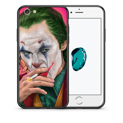 Θήκη iPhone 6/6s JokesOnU PopArt από τη Smartfits με σχέδιο στο πίσω μέρος και μαύρο περίβλημα | iPhone 6/6s JokesOnU PopArt case with colorful back and black bezels