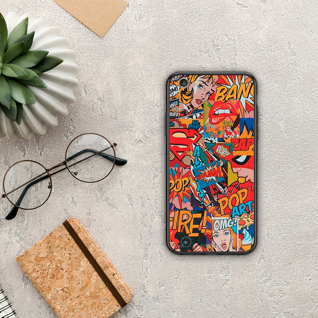 PopArt OMG - iPhone 6 / 6s θήκη