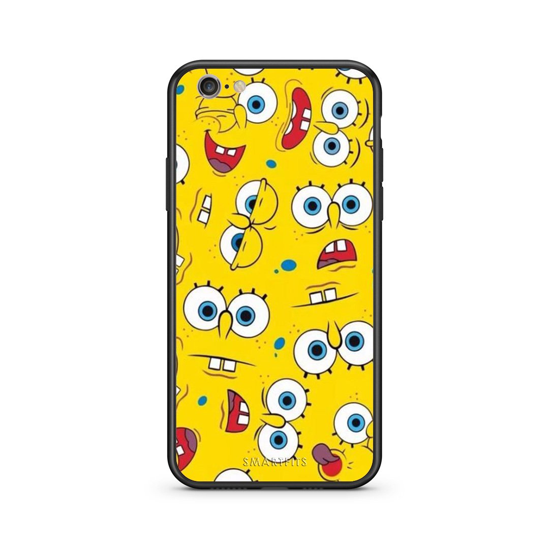 4 - iphone 6 6s Sponge PopArt case, cover, bumper