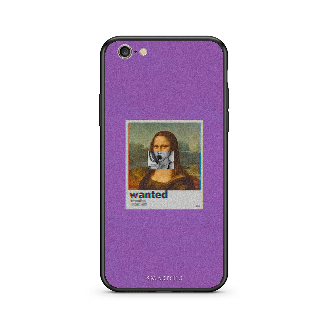 4 - iphone 6 6s Monalisa Popart case, cover, bumper