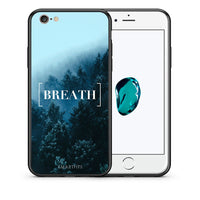 Thumbnail for Θήκη iPhone 7/8/SE 2020 Breath Quote από τη Smartfits με σχέδιο στο πίσω μέρος και μαύρο περίβλημα | iPhone 7/8/SE 2020 Breath Quote case with colorful back and black bezels