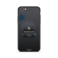 Thumbnail for iphone 6 6s Sensitive Content θήκη από τη Smartfits με σχέδιο στο πίσω μέρος και μαύρο περίβλημα | Smartphone case with colorful back and black bezels by Smartfits