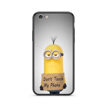 4 - iphone 6 plus 6s plus Minion Text case, cover, bumper