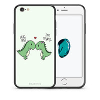 Thumbnail for Θήκη iPhone 6/6s Rex Valentine από τη Smartfits με σχέδιο στο πίσω μέρος και μαύρο περίβλημα | iPhone 6/6s Rex Valentine case with colorful back and black bezels