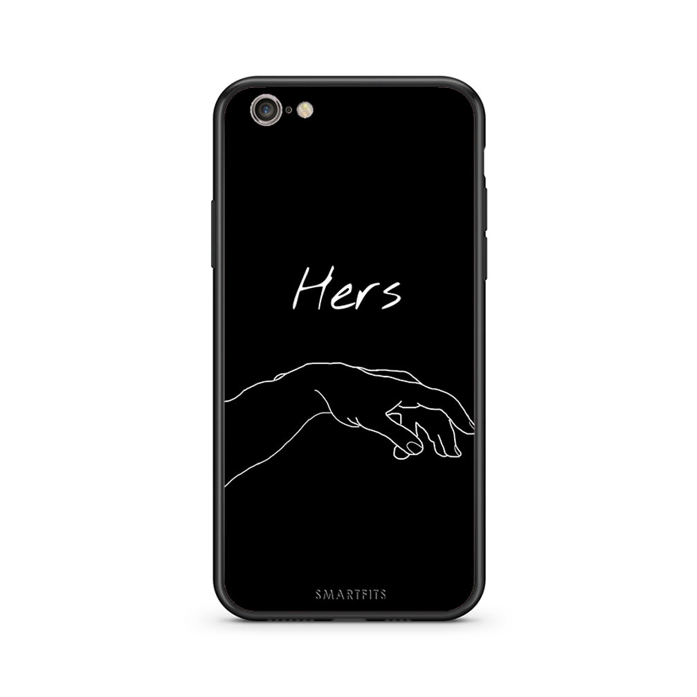 iPhone 7 / 8 Aeshetic Love 1 Θήκη Αγίου Βαλεντίνου από τη Smartfits με σχέδιο στο πίσω μέρος και μαύρο περίβλημα | Smartphone case with colorful back and black bezels by Smartfits