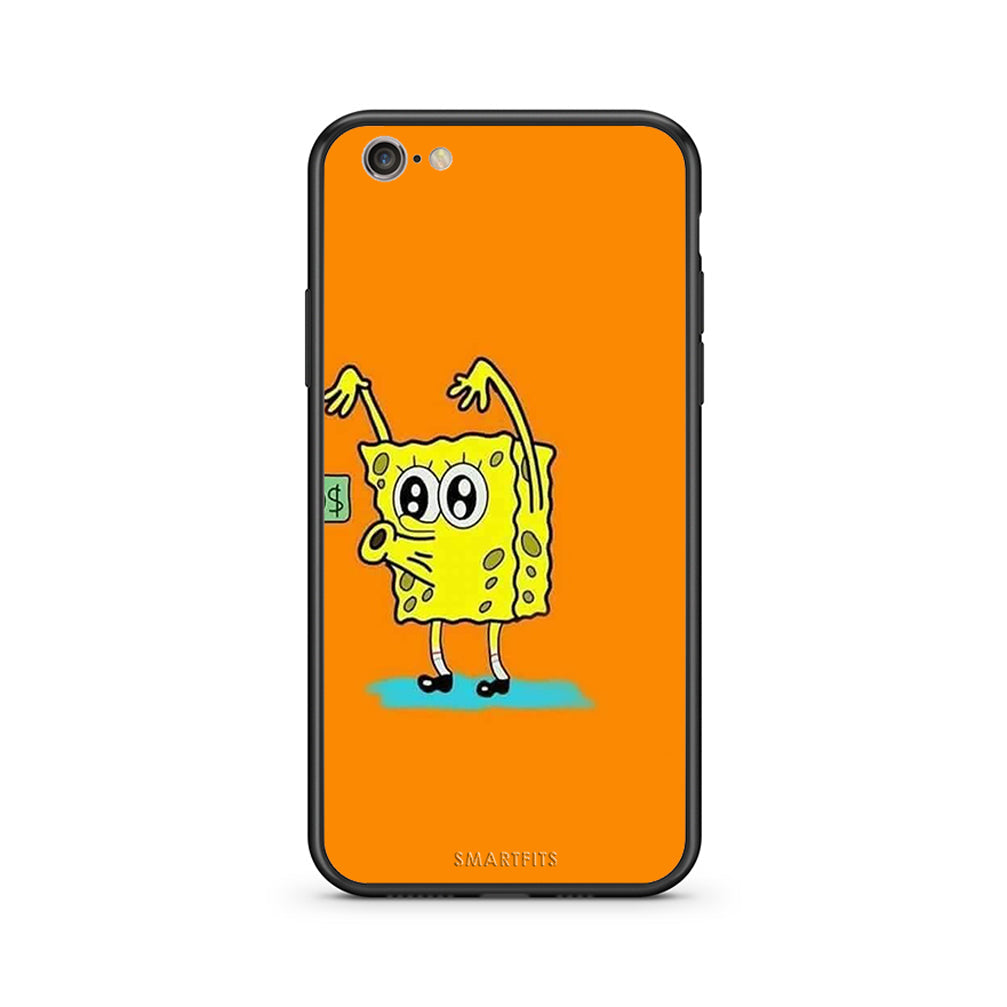 iphone 6 plus 6s plus No Money 2 Θήκη Αγίου Βαλεντίνου από τη Smartfits με σχέδιο στο πίσω μέρος και μαύρο περίβλημα | Smartphone case with colorful back and black bezels by Smartfits