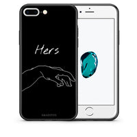 Thumbnail for Θήκη Αγίου Βαλεντίνου iPhone 7 Plus / 8 Plus Aeshetic Love 1 από τη Smartfits με σχέδιο στο πίσω μέρος και μαύρο περίβλημα | iPhone 7 Plus / 8 Plus Aeshetic Love 1 case with colorful back and black bezels