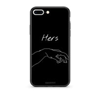 Thumbnail for iPhone 7 Plus / 8 Plus Aeshetic Love 1 Θήκη Αγίου Βαλεντίνου από τη Smartfits με σχέδιο στο πίσω μέρος και μαύρο περίβλημα | Smartphone case with colorful back and black bezels by Smartfits