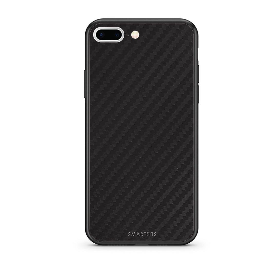 iPhone 7 Plus/8 Plus Carbon Black θήκη από τη Smartfits με σχέδιο στο πίσω μέρος και μαύρο περίβλημα | Smartphone case with colorful back and black bezels by Smartfits