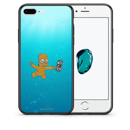 Θήκη iPhone 7 Plus/8 Plus Chasing Money από τη Smartfits με σχέδιο στο πίσω μέρος και μαύρο περίβλημα | iPhone 7 Plus/8 Plus Chasing Money case with colorful back and black bezels