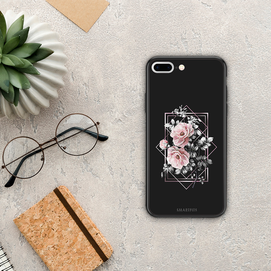 Flower Frame - iPhone 7 Plus / 8 Plus θήκη