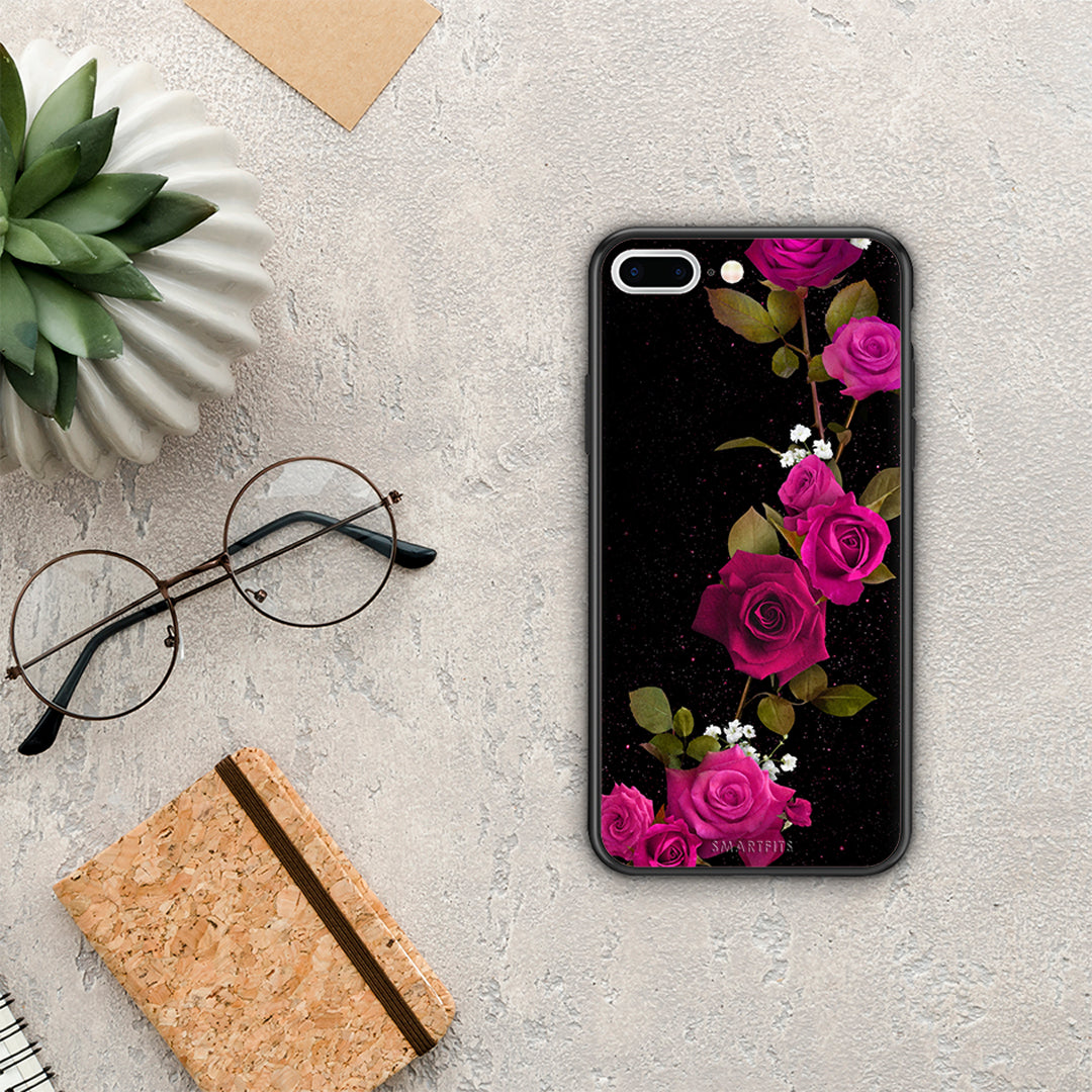 Flower Red Roses - iPhone 7 Plus / 8 Plus θήκη