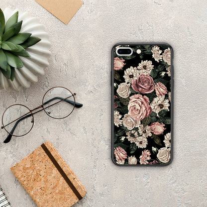 Flower Wild Roses - iPhone 7 Plus / 8 Plus θήκη