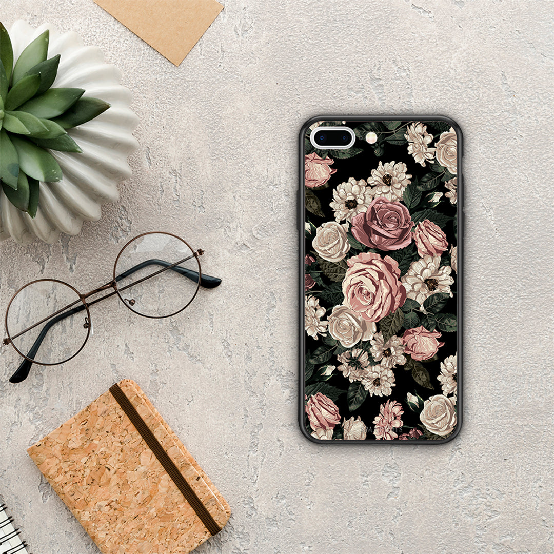 Flower Wild Roses - iPhone 7 Plus / 8 Plus θήκη