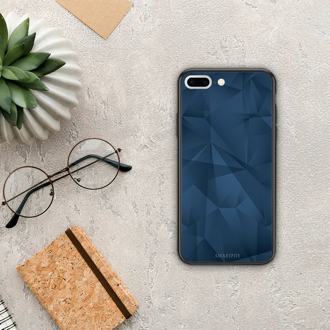 Geometric Blue Abstract - iPhone 7 Plus / 8 Plus θήκη