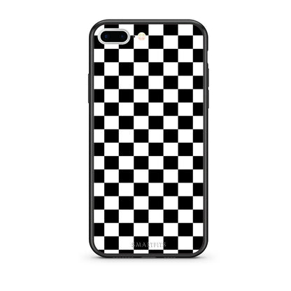 4 - iPhone 7 Plus/8 Plus Squares Geometric case, cover, bumper