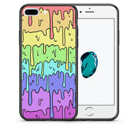 Thumbnail for Θήκη iPhone 7 Plus/8 Plus Melting Rainbow από τη Smartfits με σχέδιο στο πίσω μέρος και μαύρο περίβλημα | iPhone 7 Plus/8 Plus Melting Rainbow case with colorful back and black bezels