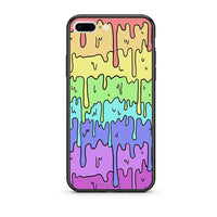 Thumbnail for iPhone 7 Plus/8 Plus Melting Rainbow θήκη από τη Smartfits με σχέδιο στο πίσω μέρος και μαύρο περίβλημα | Smartphone case with colorful back and black bezels by Smartfits