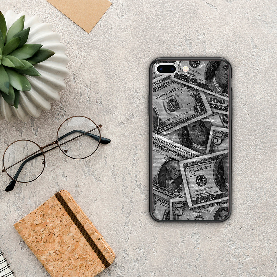 Money Dollars - iPhone 7 Plus / 8 Plus θήκη
