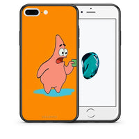 Thumbnail for Θήκη Αγίου Βαλεντίνου iPhone 7 Plus / 8 Plus No Money 1 από τη Smartfits με σχέδιο στο πίσω μέρος και μαύρο περίβλημα | iPhone 7 Plus / 8 Plus No Money 1 case with colorful back and black bezels