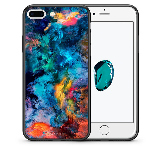 Θήκη iPhone 7 Plus/8 Plus Crayola Paint από τη Smartfits με σχέδιο στο πίσω μέρος και μαύρο περίβλημα | iPhone 7 Plus/8 Plus Crayola Paint case with colorful back and black bezels