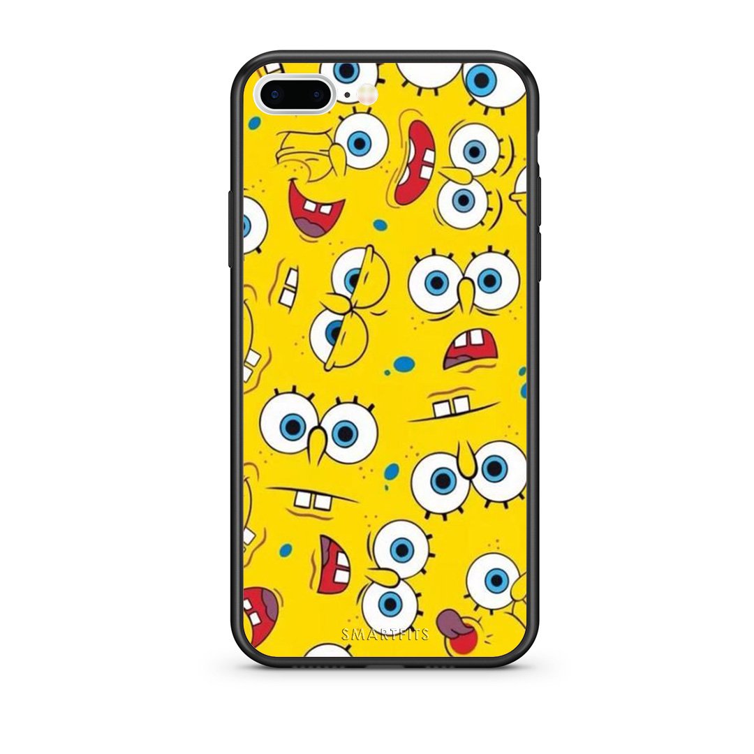 4 - iPhone 7 Plus/8 Plus Sponge PopArt case, cover, bumper