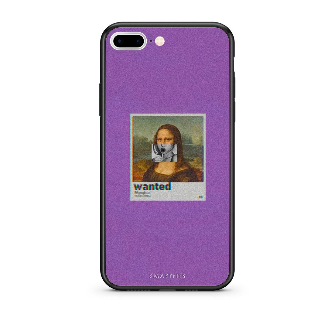 4 - iPhone 7 Plus/8 Plus Monalisa Popart case, cover, bumper