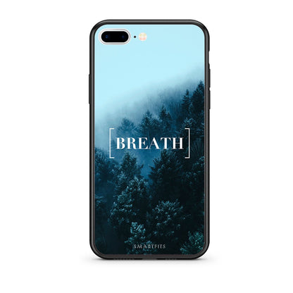 4 - iPhone 7 Plus/8 Plus Breath Quote case, cover, bumper