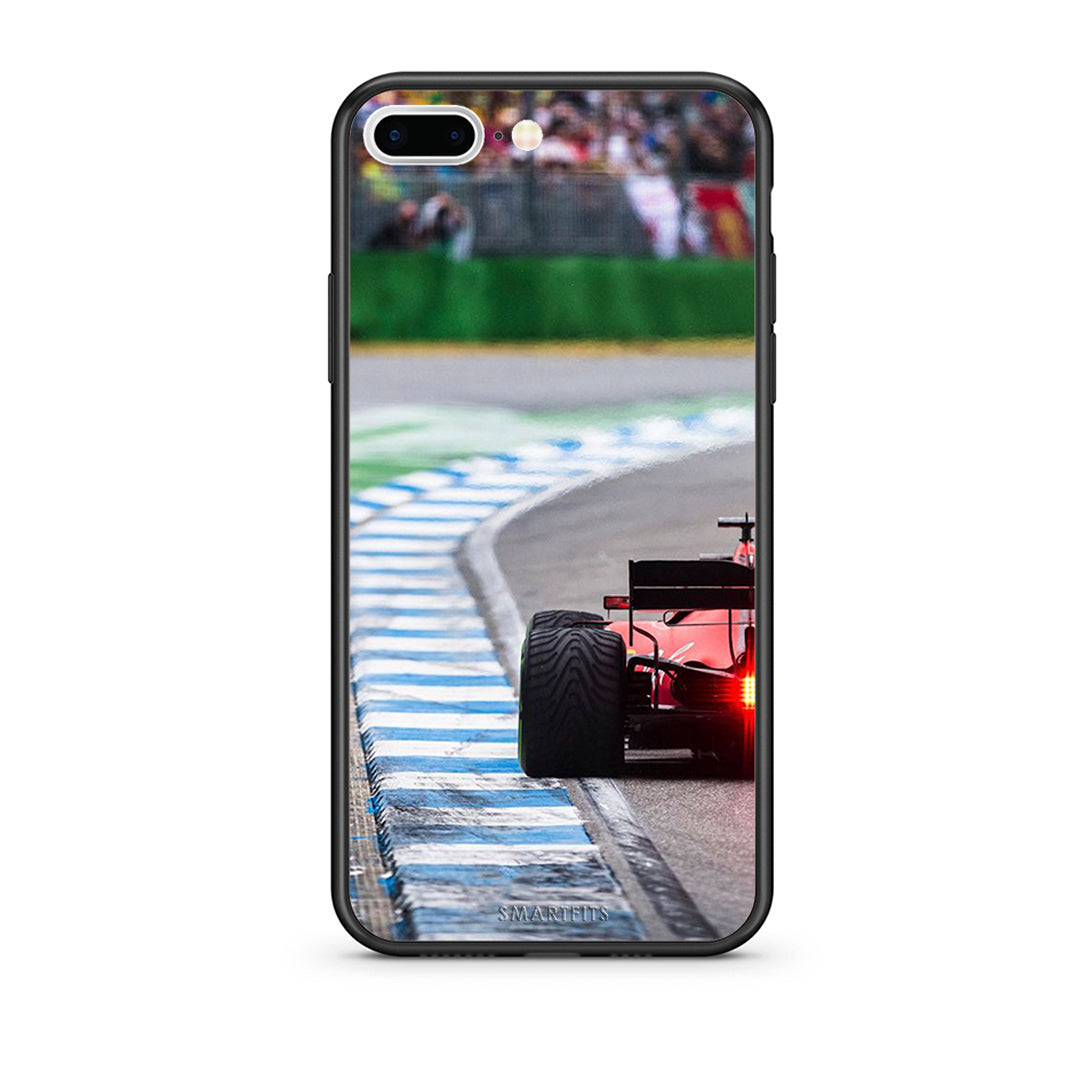 iPhone 7 Plus/8 Plus Racing Vibes θήκη από τη Smartfits με σχέδιο στο πίσω μέρος και μαύρο περίβλημα | Smartphone case with colorful back and black bezels by Smartfits
