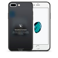 Thumbnail for Θήκη iPhone 7 Plus/8 Plus Sensitive Content από τη Smartfits με σχέδιο στο πίσω μέρος και μαύρο περίβλημα | iPhone 7 Plus/8 Plus Sensitive Content case with colorful back and black bezels