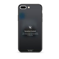Thumbnail for iPhone 7 Plus/8 Plus Sensitive Content θήκη από τη Smartfits με σχέδιο στο πίσω μέρος και μαύρο περίβλημα | Smartphone case with colorful back and black bezels by Smartfits