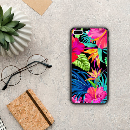 Tropical Flowers - iPhone 7 Plus / 8 Plus θήκη