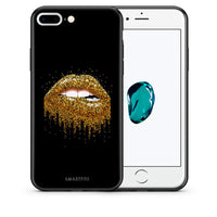 Thumbnail for Θήκη iPhone 7 Plus/8 Plus Golden Valentine από τη Smartfits με σχέδιο στο πίσω μέρος και μαύρο περίβλημα | iPhone 7 Plus/8 Plus Golden Valentine case with colorful back and black bezels