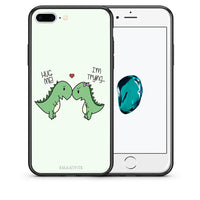 Thumbnail for Θήκη iPhone 7 Plus/8 Plus Rex Valentine από τη Smartfits με σχέδιο στο πίσω μέρος και μαύρο περίβλημα | iPhone 7 Plus/8 Plus Rex Valentine case with colorful back and black bezels