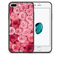 Thumbnail for Θήκη iPhone 7 Plus/8 Plus RoseGarden Valentine από τη Smartfits με σχέδιο στο πίσω μέρος και μαύρο περίβλημα | iPhone 7 Plus/8 Plus RoseGarden Valentine case with colorful back and black bezels
