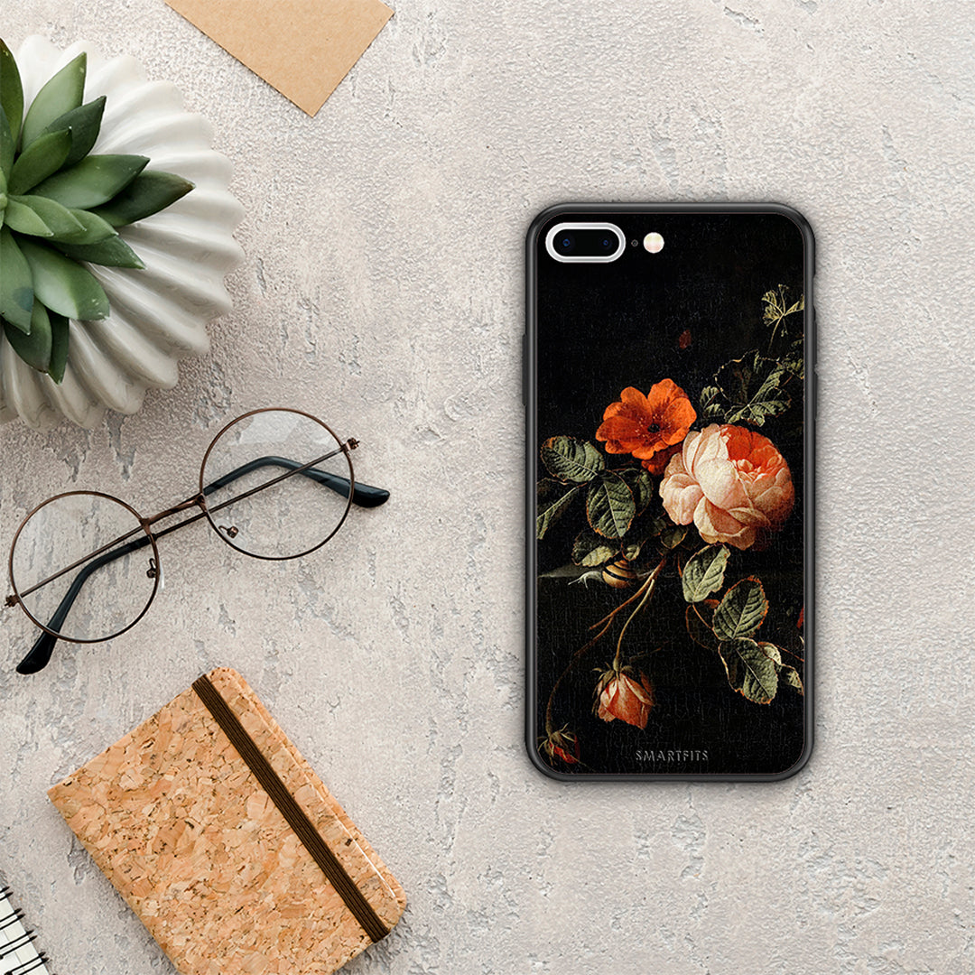 Vintage Roses - iPhone 7 Plus / 8 Plus θήκη