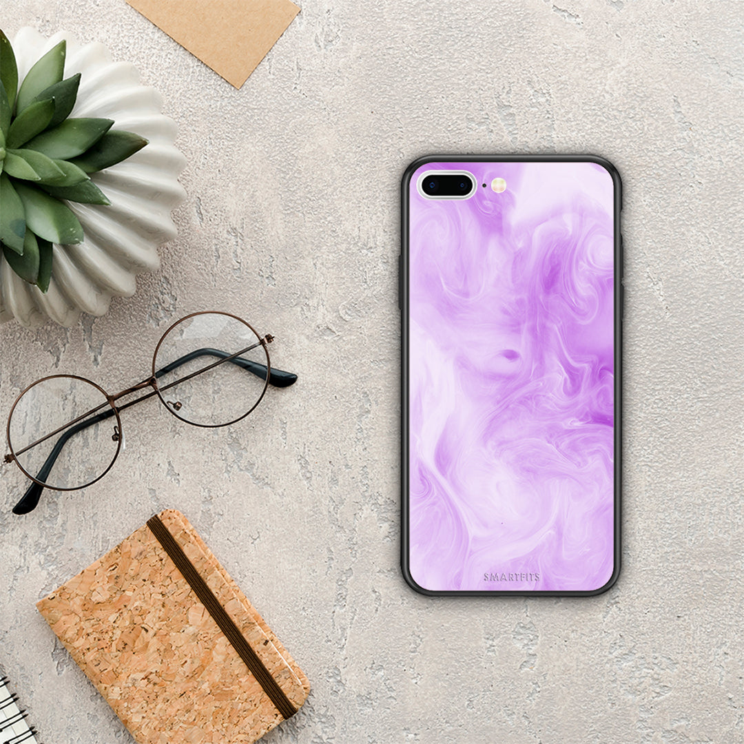 Watercolor Lavender - iPhone 7 Plus / 8 Plus θήκη