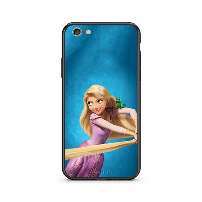 iphone 6 6s Tangled 2 Θήκη Αγίου Βαλεντίνου από τη Smartfits με σχέδιο στο πίσω μέρος και μαύρο περίβλημα | Smartphone case with colorful back and black bezels by Smartfits