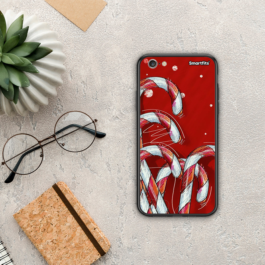 Candy Cane - iPhone 6 / 6s θήκη