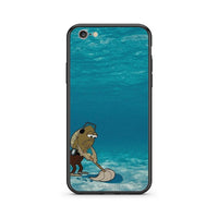 Thumbnail for iphone 6 6s Clean The Ocean Θήκη από τη Smartfits με σχέδιο στο πίσω μέρος και μαύρο περίβλημα | Smartphone case with colorful back and black bezels by Smartfits