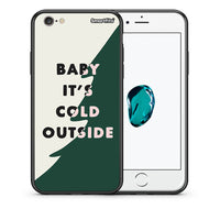 Thumbnail for Θήκη iPhone 6/6s Cold Outside από τη Smartfits με σχέδιο στο πίσω μέρος και μαύρο περίβλημα | iPhone 6/6s Cold Outside case with colorful back and black bezels