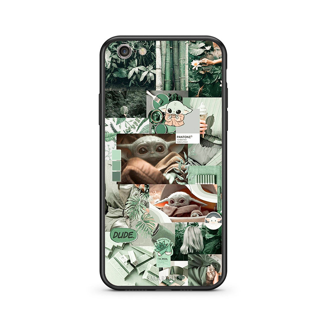 iPhone 7 / 8 Collage Dude Θήκη Αγίου Βαλεντίνου από τη Smartfits με σχέδιο στο πίσω μέρος και μαύρο περίβλημα | Smartphone case with colorful back and black bezels by Smartfits