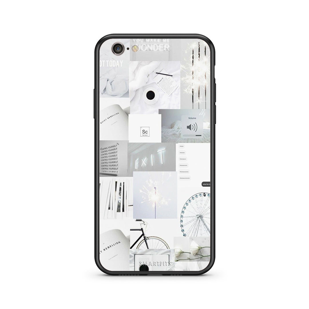 iphone 6 6s Collage Make Me Wonder Θήκη Αγίου Βαλεντίνου από τη Smartfits με σχέδιο στο πίσω μέρος και μαύρο περίβλημα | Smartphone case with colorful back and black bezels by Smartfits