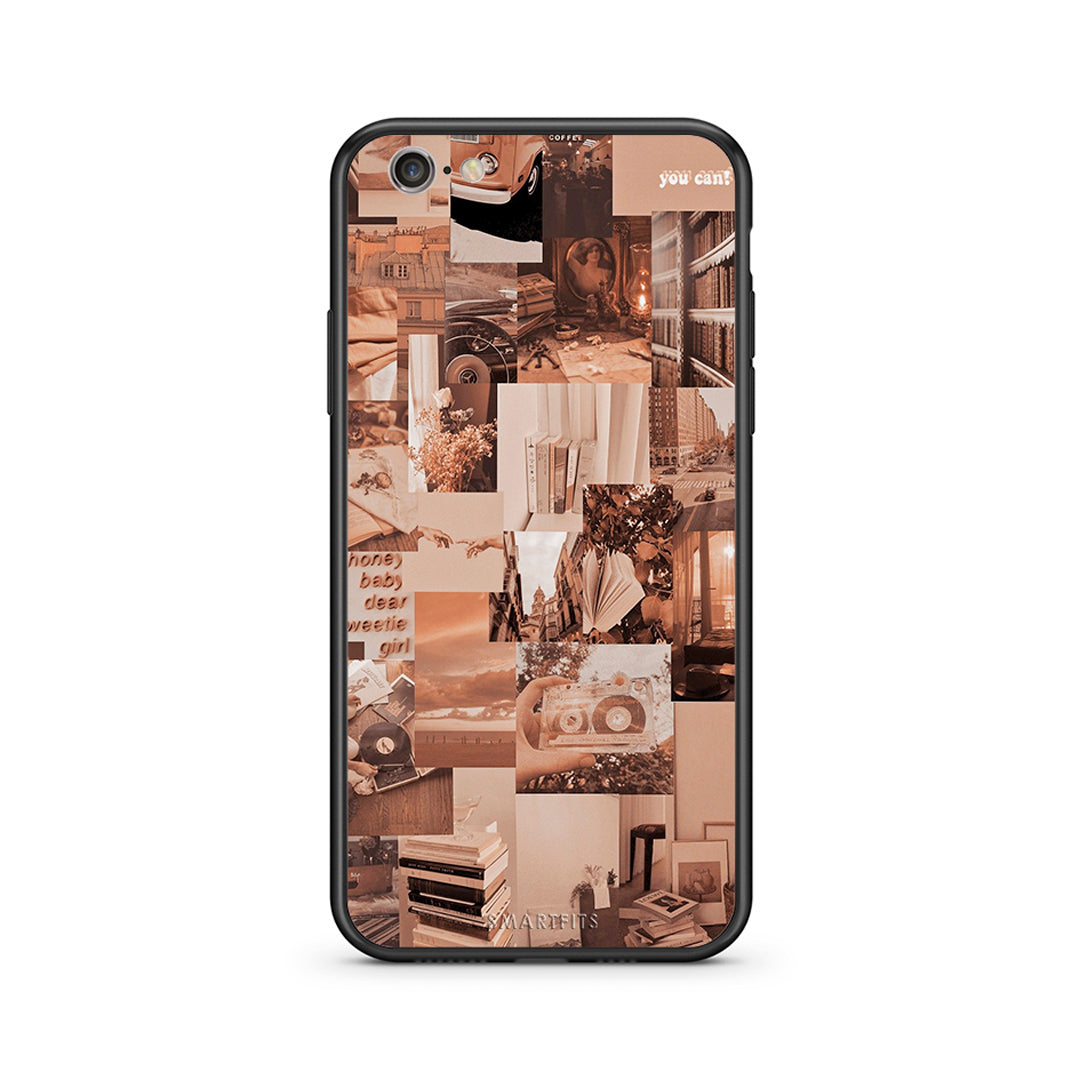 iPhone 7 / 8 Collage You Can Θήκη Αγίου Βαλεντίνου από τη Smartfits με σχέδιο στο πίσω μέρος και μαύρο περίβλημα | Smartphone case with colorful back and black bezels by Smartfits
