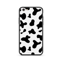 Thumbnail for iphone 6 6s Cow Print θήκη από τη Smartfits με σχέδιο στο πίσω μέρος και μαύρο περίβλημα | Smartphone case with colorful back and black bezels by Smartfits