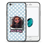 Thumbnail for Θήκη Αγίου Βαλεντίνου iPhone 7 / 8 / SE 2020 Devil Baby από τη Smartfits με σχέδιο στο πίσω μέρος και μαύρο περίβλημα | iPhone 7 / 8 / SE 2020 Devil Baby case with colorful back and black bezels
