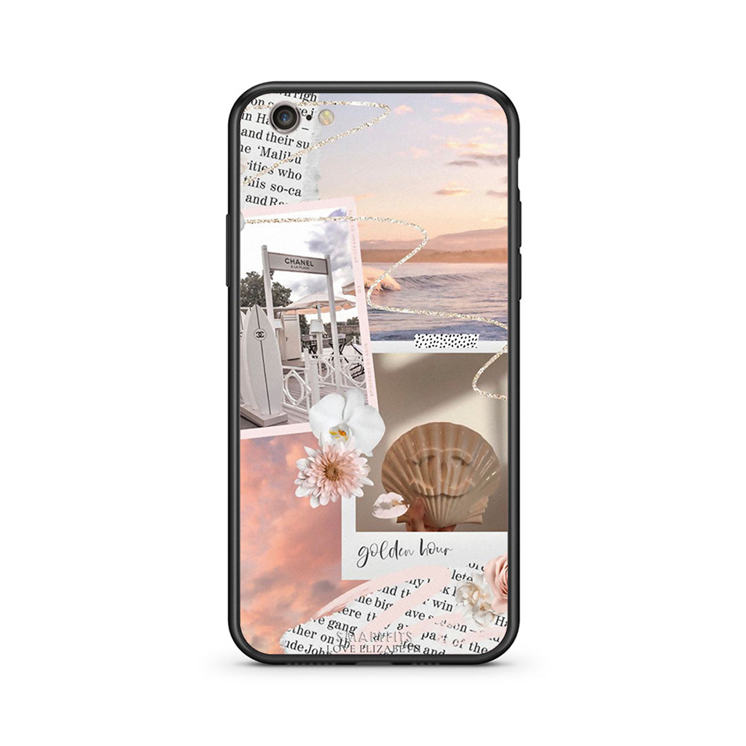 iPhone 7 / 8 Golden Hour Θήκη Αγίου Βαλεντίνου από τη Smartfits με σχέδιο στο πίσω μέρος και μαύρο περίβλημα | Smartphone case with colorful back and black bezels by Smartfits