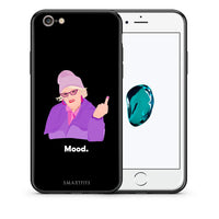 Thumbnail for Θήκη iPhone 7/8/SE 2020 Grandma Mood Black από τη Smartfits με σχέδιο στο πίσω μέρος και μαύρο περίβλημα | iPhone 7/8/SE 2020 Grandma Mood Black case with colorful back and black bezels
